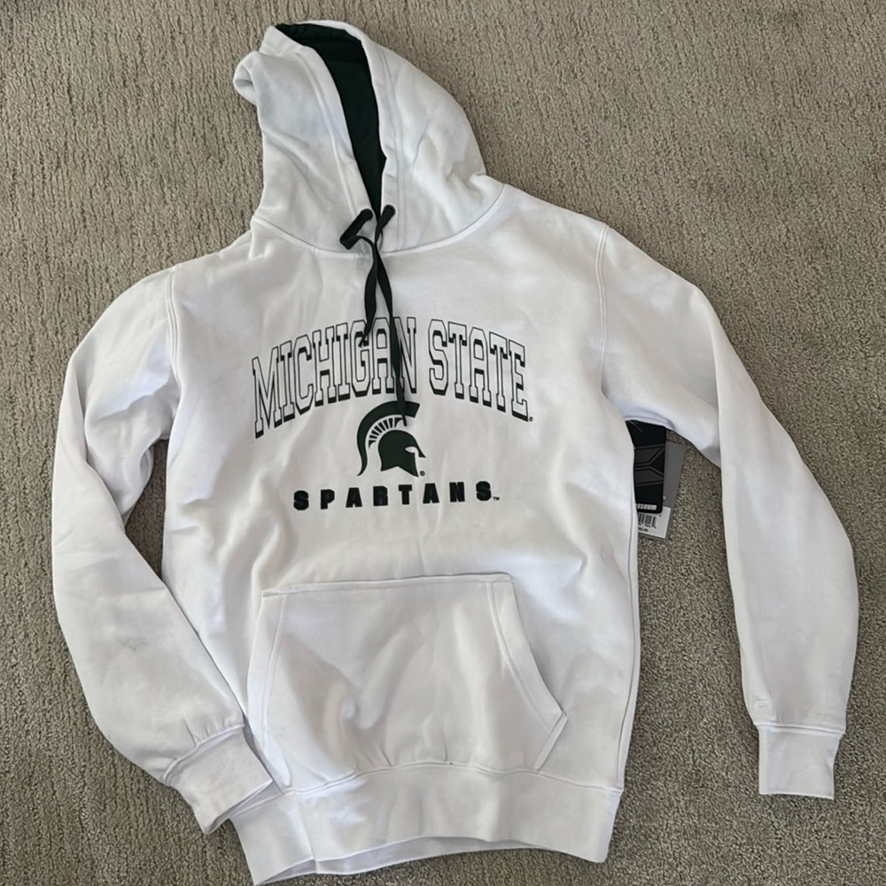 Unisex MSU hoodie 
Brand new!!

Light fleece lined